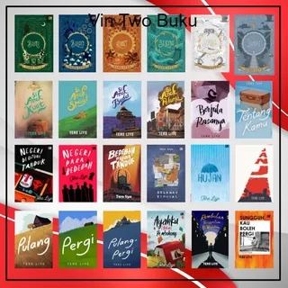 Bebas Pilih Buku Novel Best Seller Karya Tere Liye Lengkap Paket Series Serial Terbaru : Bumi Lumpu Bedebah Di Ujung Tanduk Janji Lumpu Si Putih Anak Pelangi Kuat Pulang Pergi Selamat Tinggal Hujan Tentang Kamu Rindu Murah Lengkap Tere Liye Vin Two Buku