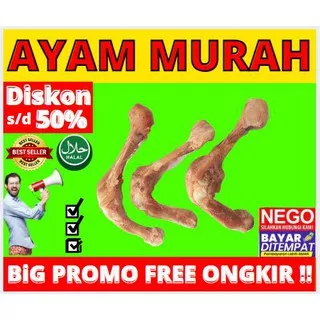 Jual Tulang Paha Ayam Makanan Hewan Binatang Buas Kucing Anjing Ular Komodo Kura Kura Buaya Macan