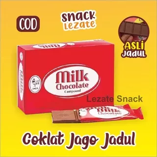 Coklat Ayam Jago Jadul 90an Satuan / Coklat Jago Milk / Cokelat Batangan Murah Coklat Murah Promo