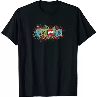 Kaos Anak Minecraft Funtage BOOM! TNT Explosion T-Shirt Fashion Baju Atasan Anak Laki Laki Perempuan Distro Umur 1 2 3 4 5 6 7 8 9 10 11 12 Tahun