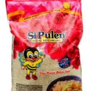 Beras SI PULEN MUTIARA MEDIUM GRAIN 5KG