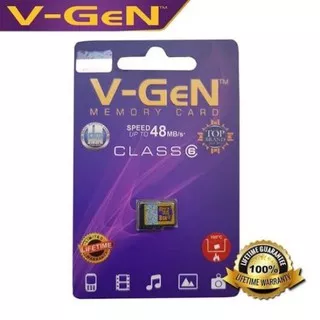 Memory Card Vgen 2GB 4GB 8GB 16GB 32 GB Original Class 6 SD Card For Universal Android IOS Micro SD