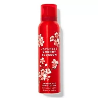 Shimmer Fizz Body Lotion - Bath & Body Works - Vanilla Bean Noel Japanese Cherry Blossom