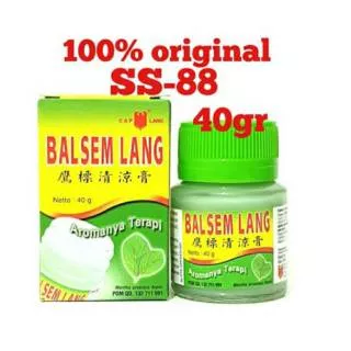 BALSEM LANG / BALSEM CAP LANG ~ 40gr