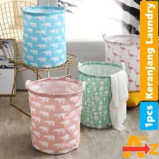 Laundry Bag Keranjang Baju Serbaguna Storage Box Organizer Penyimpanan