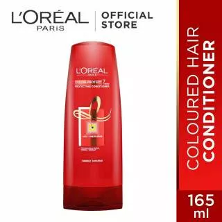 L`Oreal Paris Coloured Hair Conditioner 165ml Conditioner Perwataran Rambut Berwarna