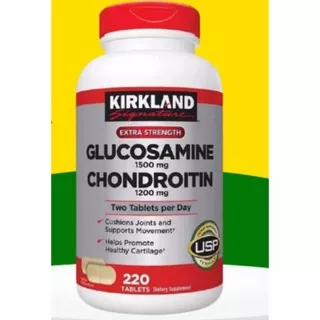 kirkland glucosamine 1500mg+chondroitin 1200 mg