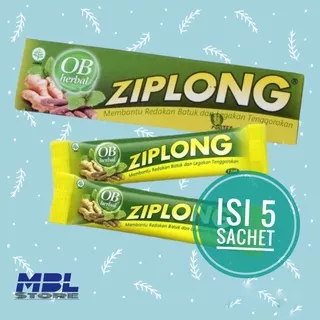 OB Herbal Ziplong Sirup Obat Batuk Cair isi 5 Sachet