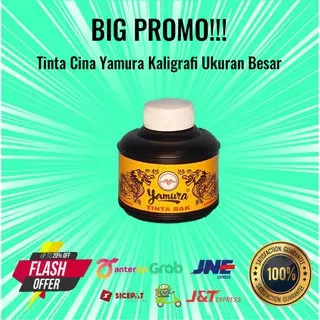 Tinta Cina/Tinta Yamura/Naga Yamura Kaligrafi BOTOL BESAR