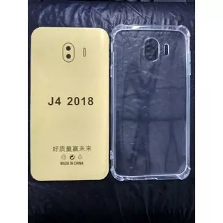 Anticrack Samsung J4 2018 J6 2018 J8 2018 Softcase Case silikon Bening Lembut Transparan