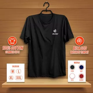 Kaos Outdoor Deuter Distro Premium Baju Gunung Kaos Pendaki pria wanita Tshirt Murah Keren 6.v.5