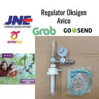 Regulator Oksigen Avico / Tabung Regulator Oksigen / Flowmeter Oksigen Murah / Avico
