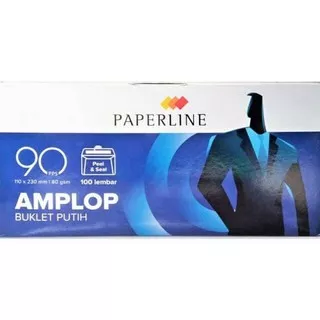 ENVELOPE / AMPLOP PAPERLINE KABINET POLOS 90 (1 PAK) MURAH