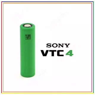 Baterai Battery Vapor Fapor Fape Vape SONY VTC4 18650 20A 2100mAh Authentic