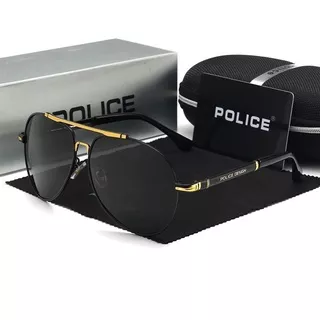 Kacamata Police Pria Polarized Anti UV Police Sunglasses / Kacamata Pria