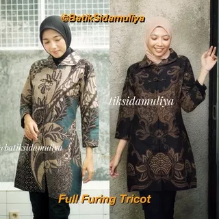 BATIK TUNIK PREMIUM ATASAN BATIK WANITA KANTOR EKSKLUSIF VARIAN BY SIDAMULIYA COLLECTION II