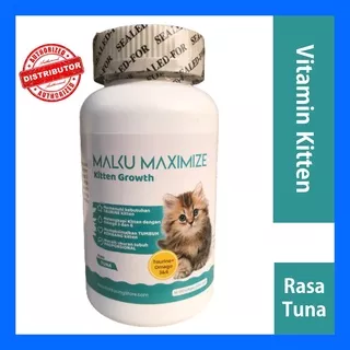 Malku Maximize Kitten Growth - Vitamin Kitten Pertumbuhan Kitten - Malku Vitamin Agen Resmi Bandung