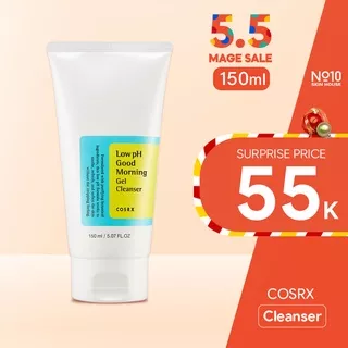 COSRX Low pH Good Morning Gel Cleanser 150ml Original Face Wash Cleanser Cosrx