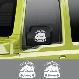 Stiker Cutting Stiker Mobil Spion Kaca Body Mobil Badak Untuk Suzuki Jimny