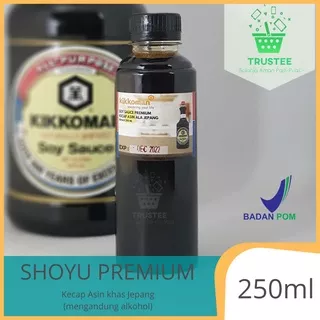 Kikkoman Shoyu / Soy Sauce / Kecap Asin Jepang Premium 250ml BPL