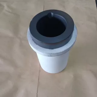 crucible grafit 1kg + ceramic pasangan