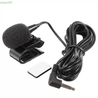 Mikrofon Lavalier Mini Portable Dengan Kabel Jack Stereo Panjang 3m Untuk Audio Dvd Player Mobil
