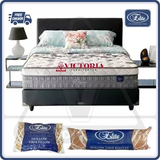 Elite - Elegant - Kasur Saja Only - 180 x 200 / 180x200 / Matras Mattress Spring Bed Springbed