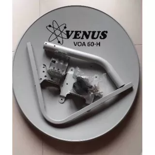 Dish ODU SET Parabola VENUS Ku Band Offset 60cm (Tanpa kabel, Tanpa LNB)