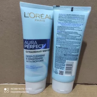 L`Oreal Paris White Perfect Whip Facial Foam 100ml