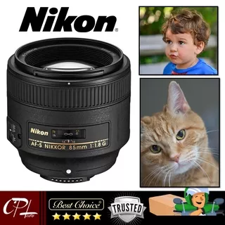 Nikon AF-S 85mm f/1.8G - Garansi Distributor