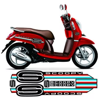 NEW STRIPING THAILOOK NGO MOTHAI STRIPING SCOOPY ALL SCOOPY 2012-2021 POLET MOTIF