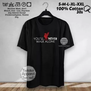 Kaos Baju Liverpool YNWA Youll Never Walk Alone Tshirt Distro Bola The Reds Bigreds Murah - TW 7928