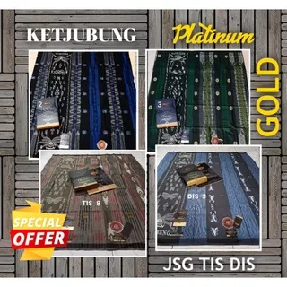 Sarung Ketjubung Platinum Original, Sarung Ketjubung Platinum JSG TIS DIS Gold Terbaru