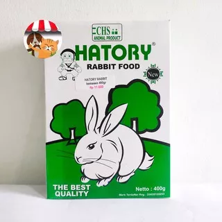 Makanan Kelinci Hatory Rabbit Food 400 gram - Pelet Kelinci 400gr