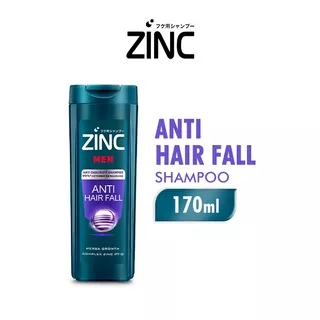 Zinc Men Shampoo Anti Hair Fall Botol 170ml