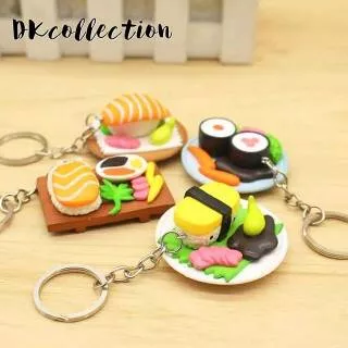 Gantungan kunci sushi gantungan kunci miniaturjapanese food gantungan kunci japan SOUVENIR jepang