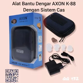 Alat Bantu Dengar Bisa Cas Rechargerable In Ear Hearing Aid Axon K-88 K88