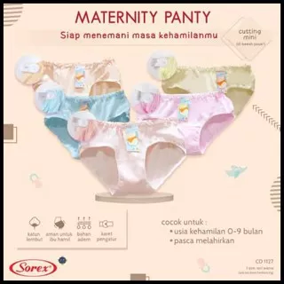 Celana Dalam Hamil Sorex CD 1127 Celana Dalam Ibu Hamil Maternity Pants  STARBABYSHOP