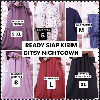 READY Ditsy Nightgown Januari 2022