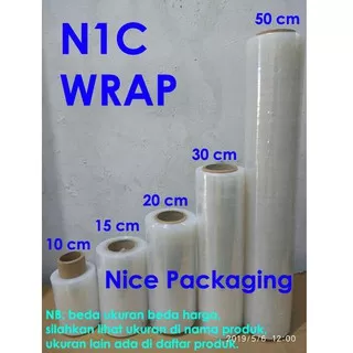 Plastik Wrapping / Stretch Film Uk 10cm x 200Mtr x 17Micron