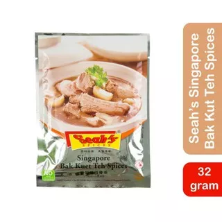 Seah`s Bak Kut Teh Spices 32gr Bumbu Bakut Bakkut Tea Singapore Seah
