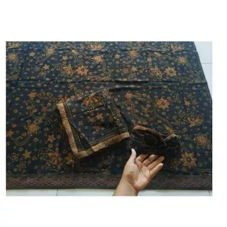 SET SAPUT UDENG & KAMEN MOTIF BATIK KLASIK / KAMEN BATIK BALI