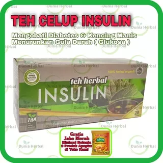 Teh Celup Daun Insulin Yakon 20 teh celup THN - Obat Diabetes Teh Herbal Nusantara