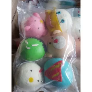 Bakpao Karakter isi 6 pcs