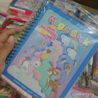 Buku Mewarnai Tanpa Spidol Warna