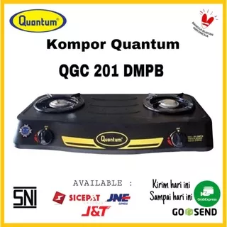 Kompor Gas Quantum 2 Tungku QGC-201 DMPB/ Kompor Quantum QGC-201DMPB