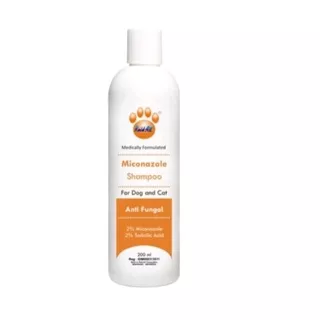 SHAMPO MICONAZOLE 200ml orange / SHAMPO KUTU kucing anjing / SHAMPO JAMUR