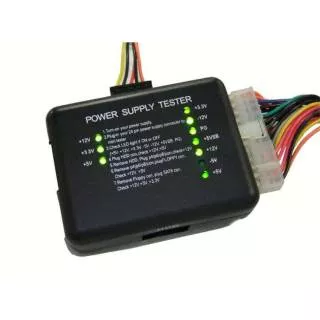 Power Supply Tester 20/24 Pin PSU ATX SATA HDD LED Indication Diagnost