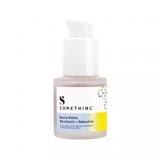 Somethinc Serum Revive Potion 3% Arbutin + Bakuchiol Contains Alpha Arbutin, Bakuchiol & SabiWhite® to Maximize Brightening Result