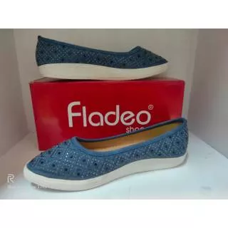 Flat shoes fladeo - 2 ( BLUE )